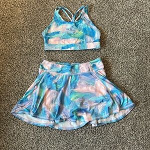 All in Motion Girls Sports Bra and Skort